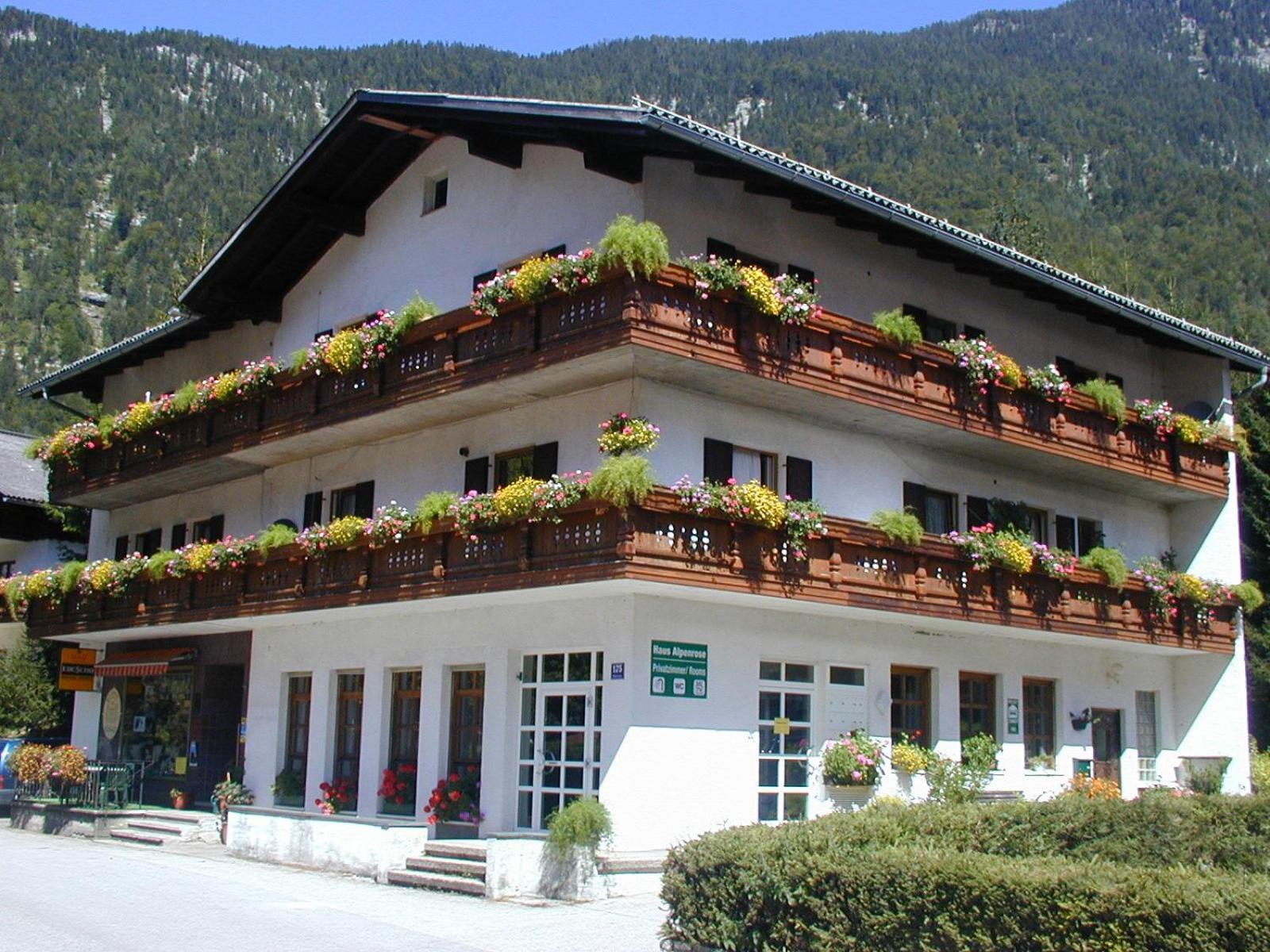 Haus Alpenrose Hotel Obertraun Exterior foto